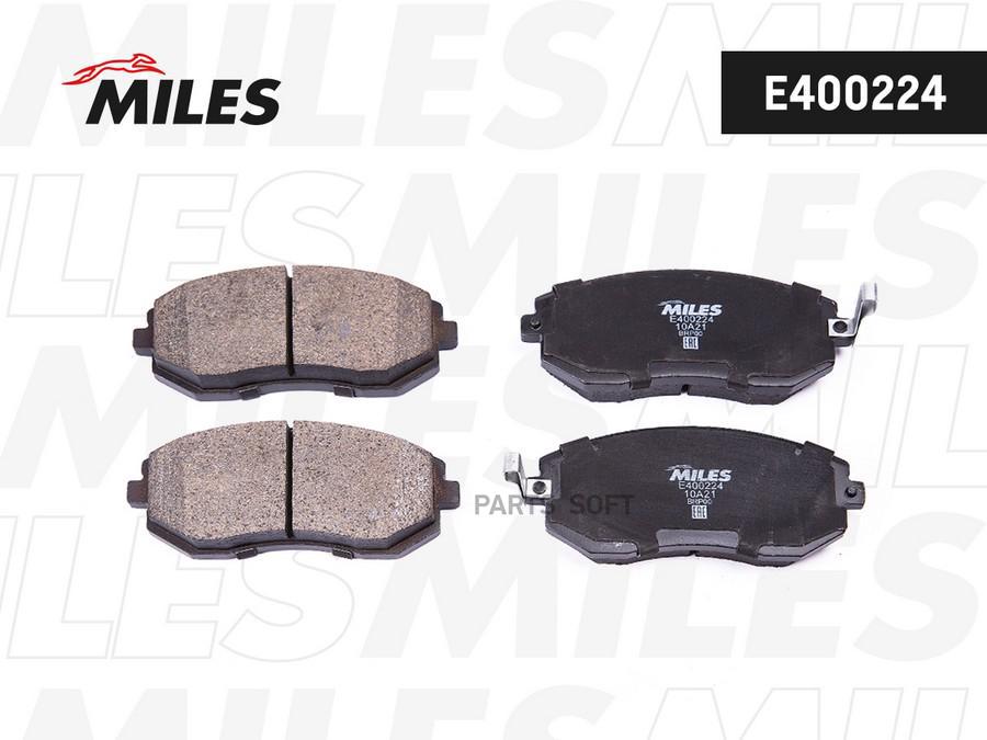 

Колодки тормозные без датчика Смесь Low-Metallic SUBAR MILES E400224