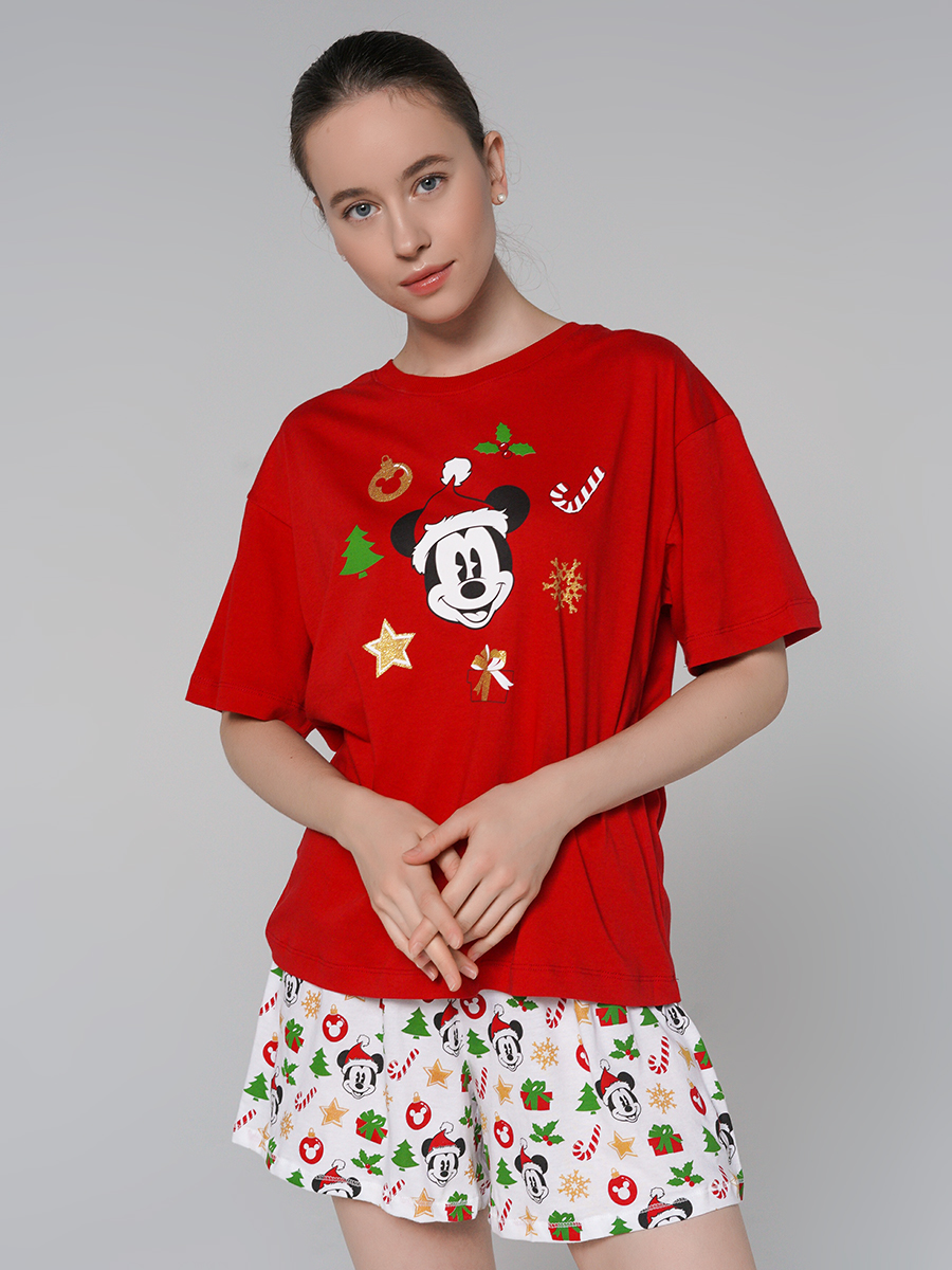 

Пижама женская ТВОЕ 86202 цв. красный р.XS, 86202