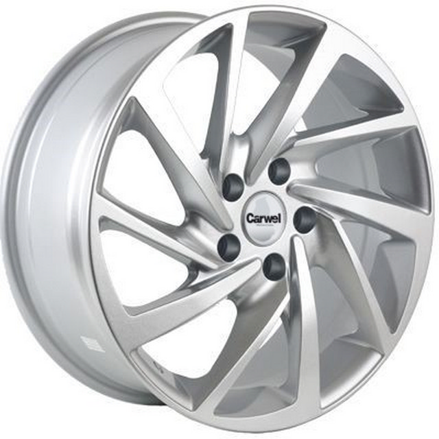 

Колесный диск Carwel Марха R017 7.0x17/5x114.3 D66.1 ET40, Серебристый