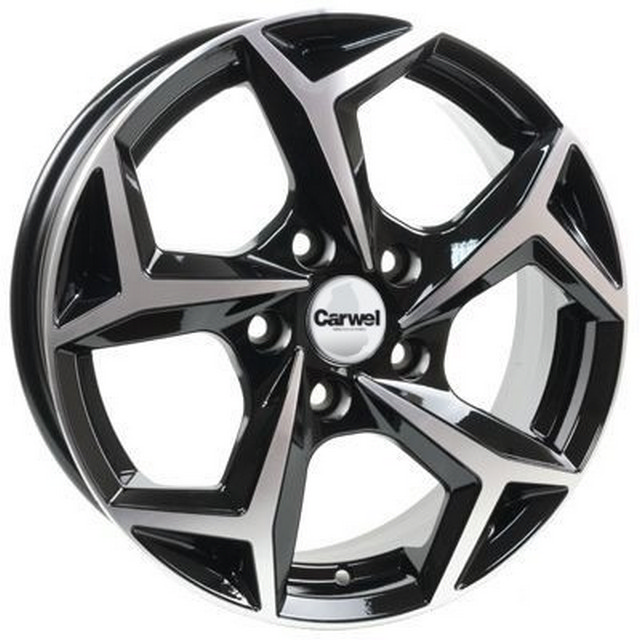 

Колесный диск Carwel Тосна R066 6.5x16/5x114.3 D67.1 ET38, Черный;серебристый