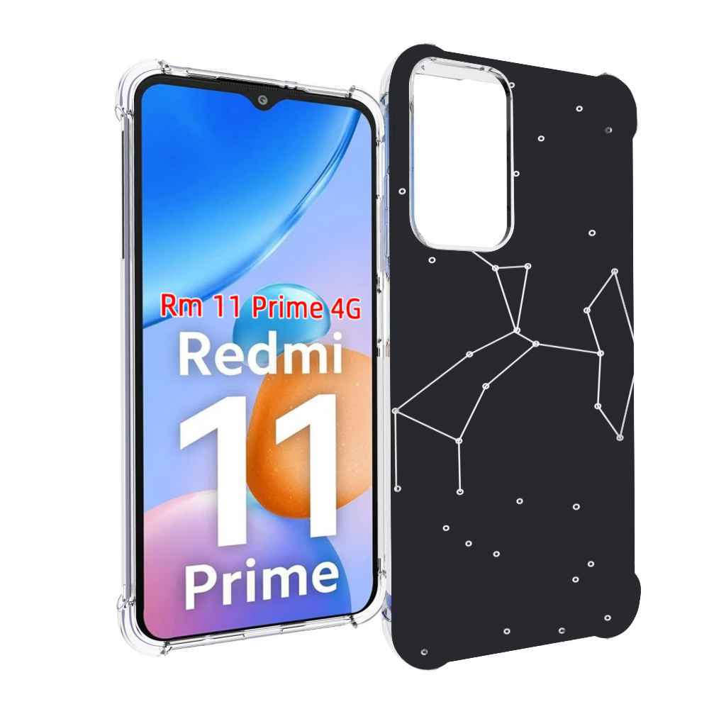 

Чехол MyPads знак зодиака стрелец 6 для Xiaomi Redmi 11 Prime 4G, Прозрачный, Tocco