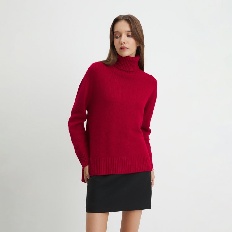 

Свитер женский Maison David 2023-111 красный XS, 2023-111