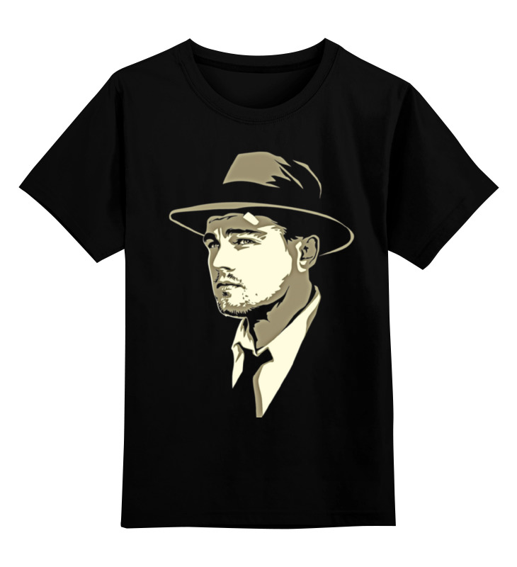 

Футболка детская Printio Leonardo dicaprio цв. черный р. 104, Leonardo dicaprio