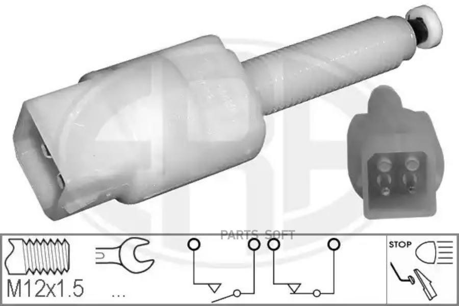 

ERA Датчик вкл. стоп-сигнала AUDI A4A6, VW PASSAT 97-05 ERA 330328