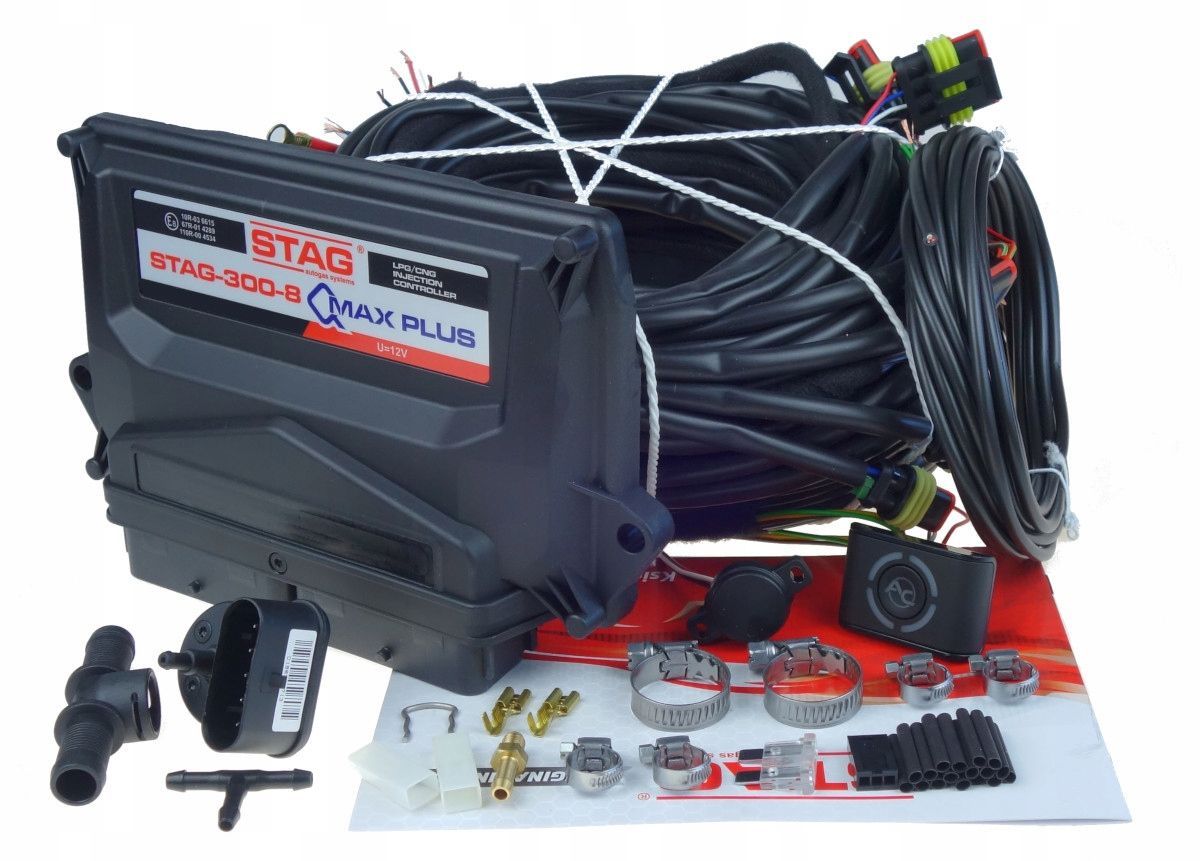 

Комплект электроники ГБО AC STAG 300-8 QMax Plus 8- цилиндров, WEG-AMA027809999-300