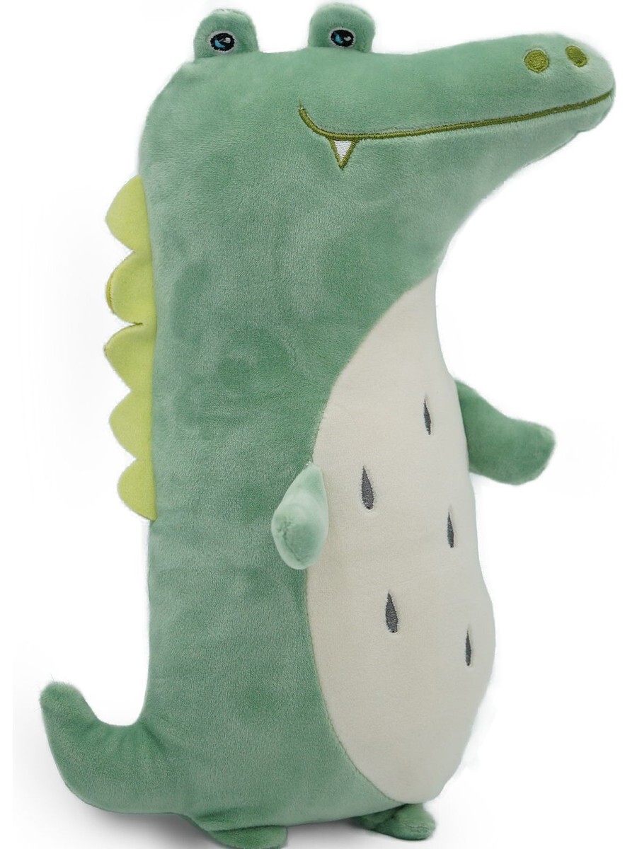 Мягкая игрушка Unaky Soft Toy крокодил Дин 33 см 0795533L мягкая игрушка unaky soft toy крокодил роб в бежевом флисовом комбинезоне 20 см