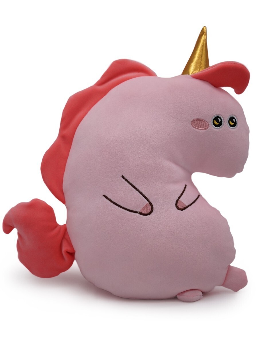 Мягкая игрушка Unaky Soft Toy единорог Безе 50 см 09331P50S розовый пенал школьный на молнии динозавры розовый