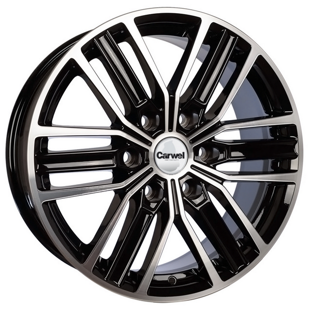 

Колесный диск Carwel Джирим 218 7.5x18/6x139.7 D67.1 ET38, Черный;серебристый