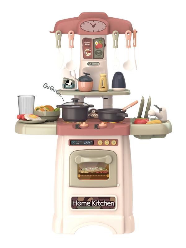 Детская игровая кухня Funky Toys Chef Studio 29 предм. бежевая 45х21,5х62см FT88354