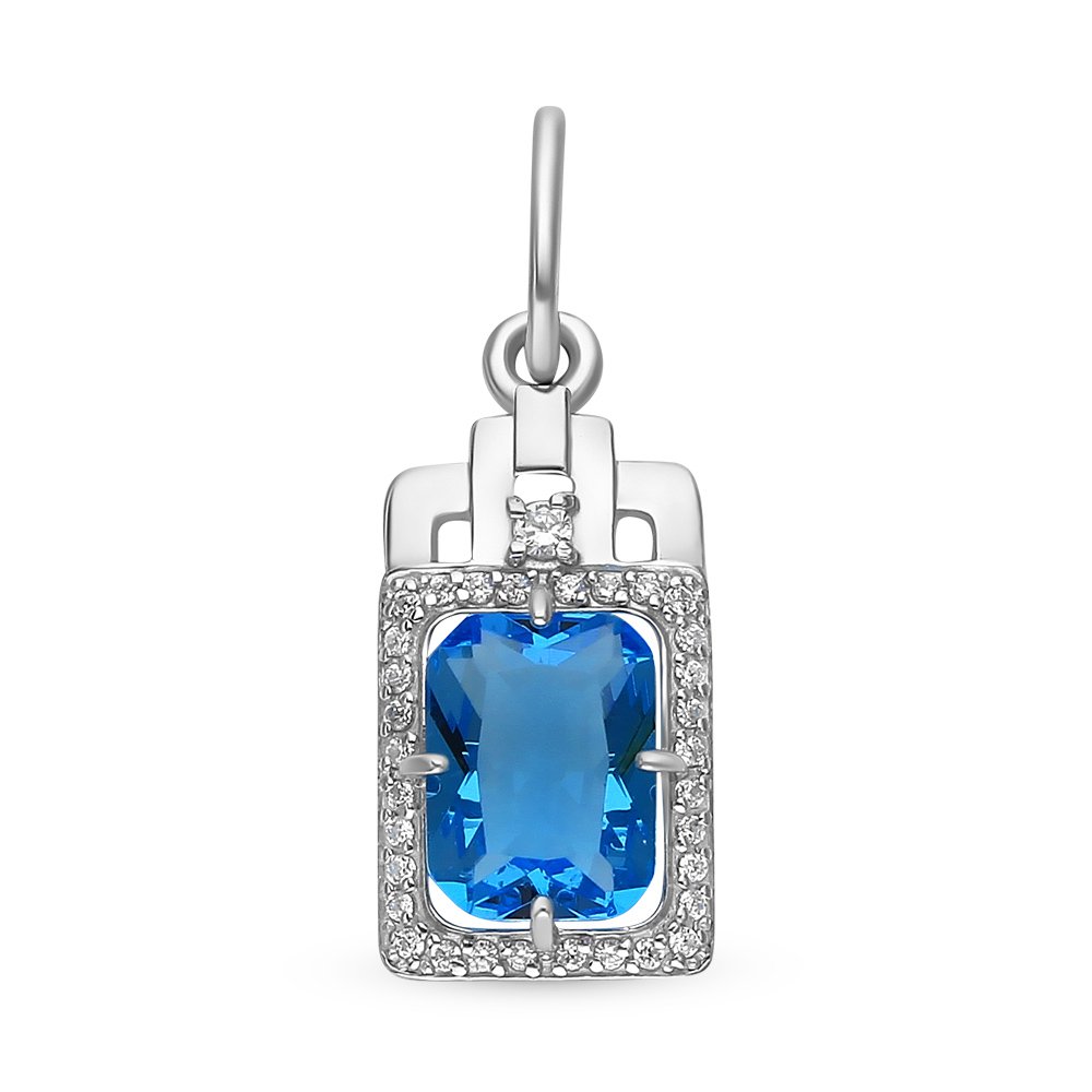 

Подвеска из серебра с ювелирным кристаллом, фианитом 585Gold 703005904, 703005904