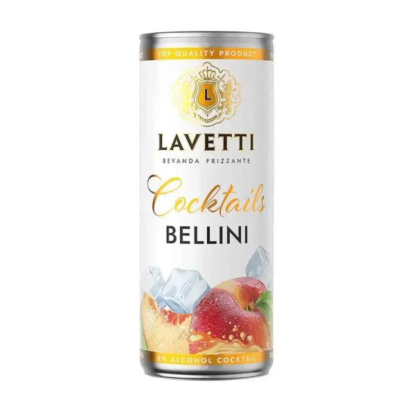 

Сидр Lavetti со вкусом Беллини 250 мл