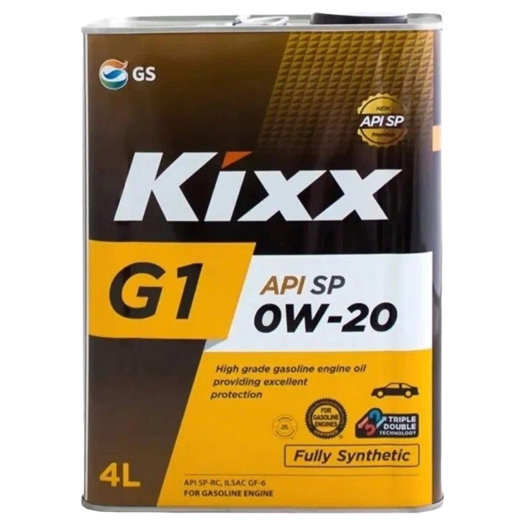 фото Kixx моторное масло "kixx" g1 0w20 sp (4 л) синт.
