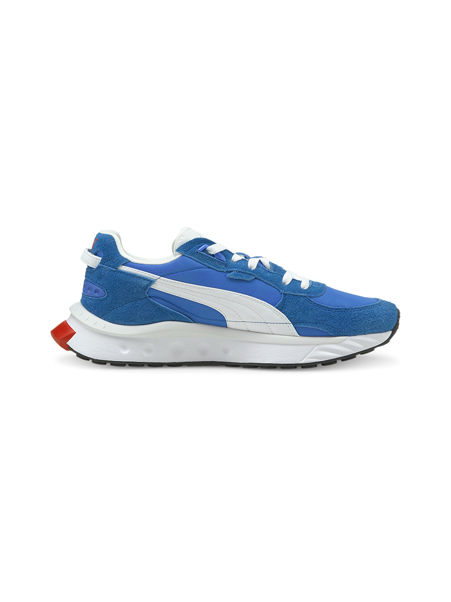 фото Кроссовки унисекс puma wild rider vintage future blue-bluemazin синие 8.5 uk