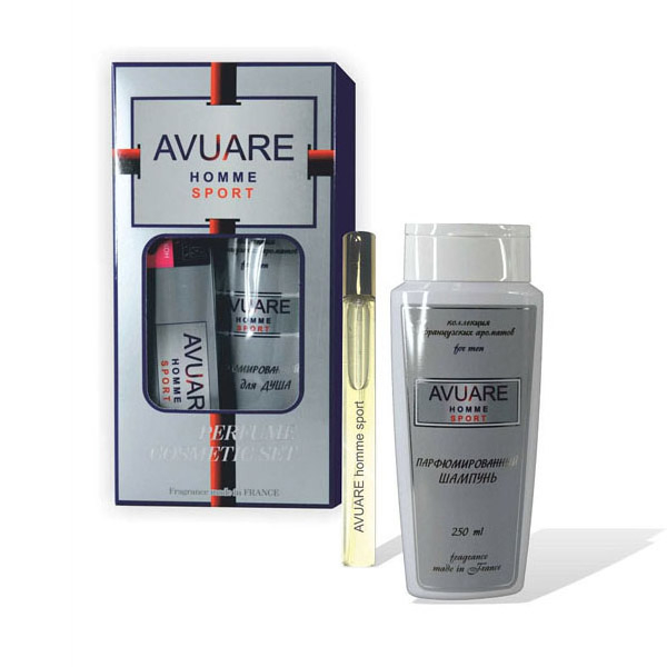 Подарочный набор Parfume Cosmetic Set Avuare Homme Sport Гель для душа+Парфюмерная вода