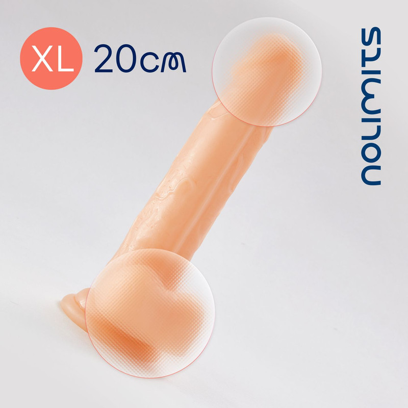 Фаллоимитатор Nolimits AMICI телесный 20 см