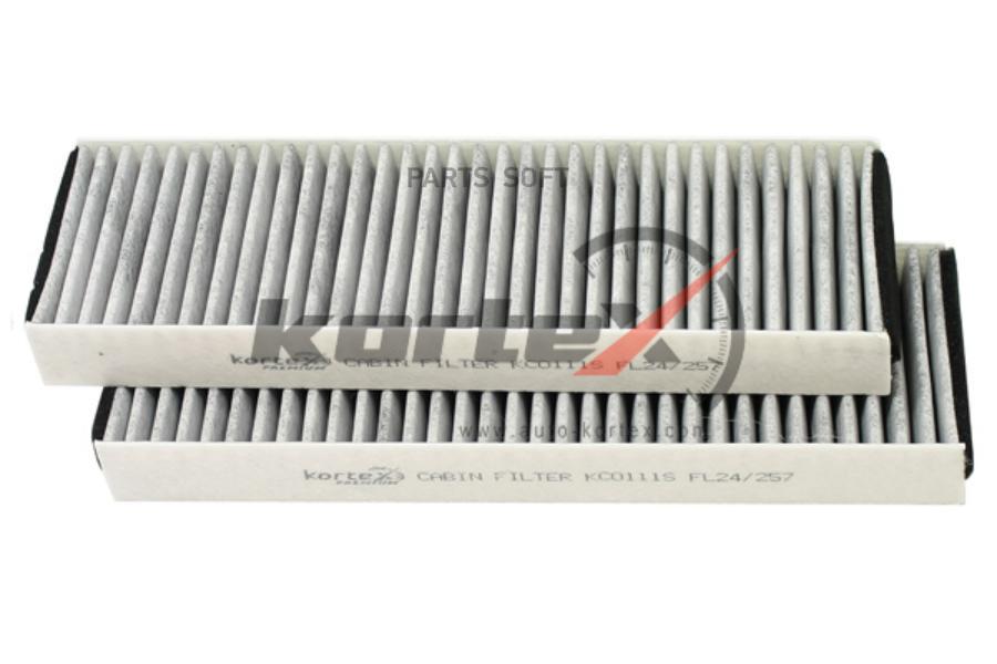 

KORTEX KC0111S Фильтр салона [угольный][к/кт 2шт]
