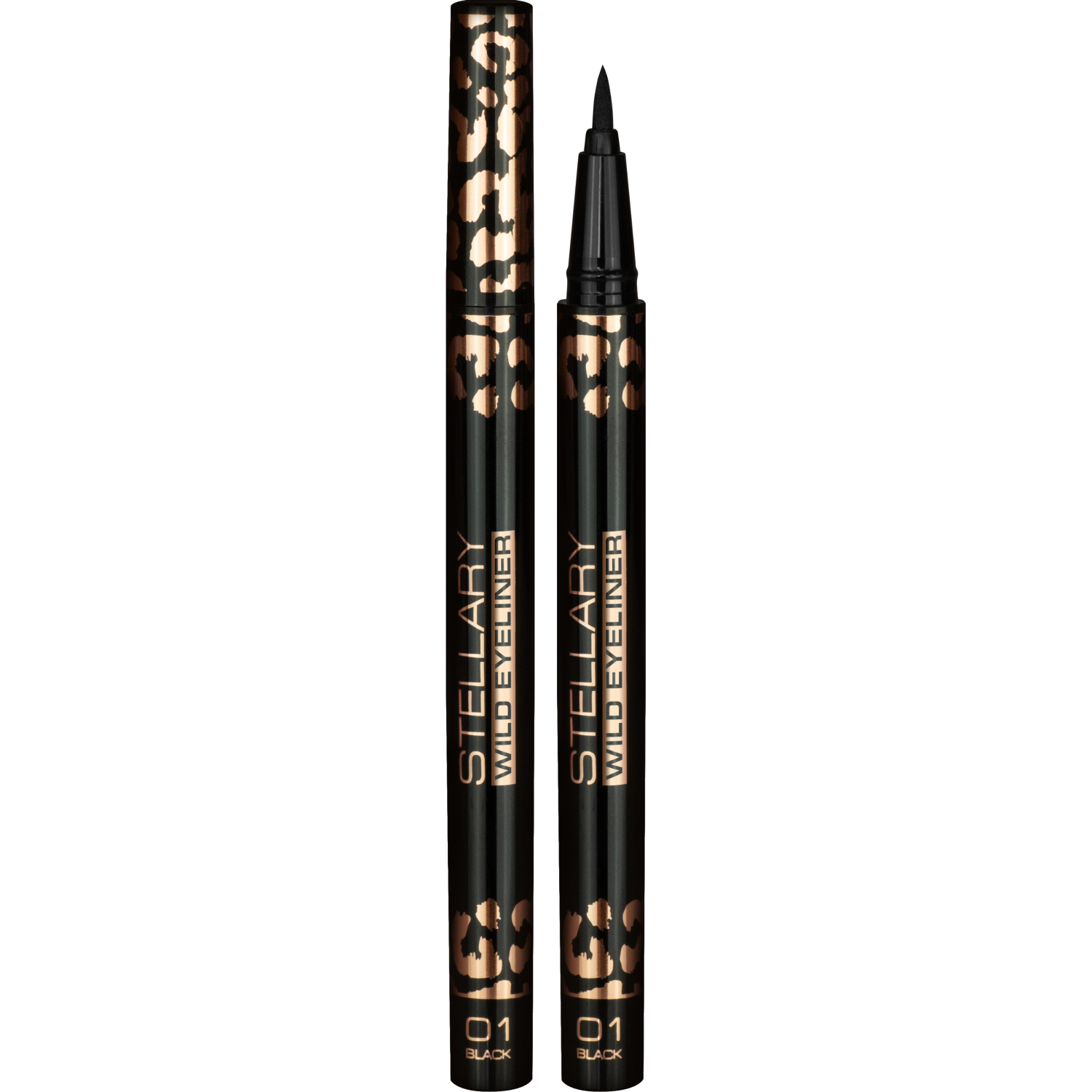 Подводка для глаз STELLARY Wild Eyeliner фетровая тон 01 0,8 мл