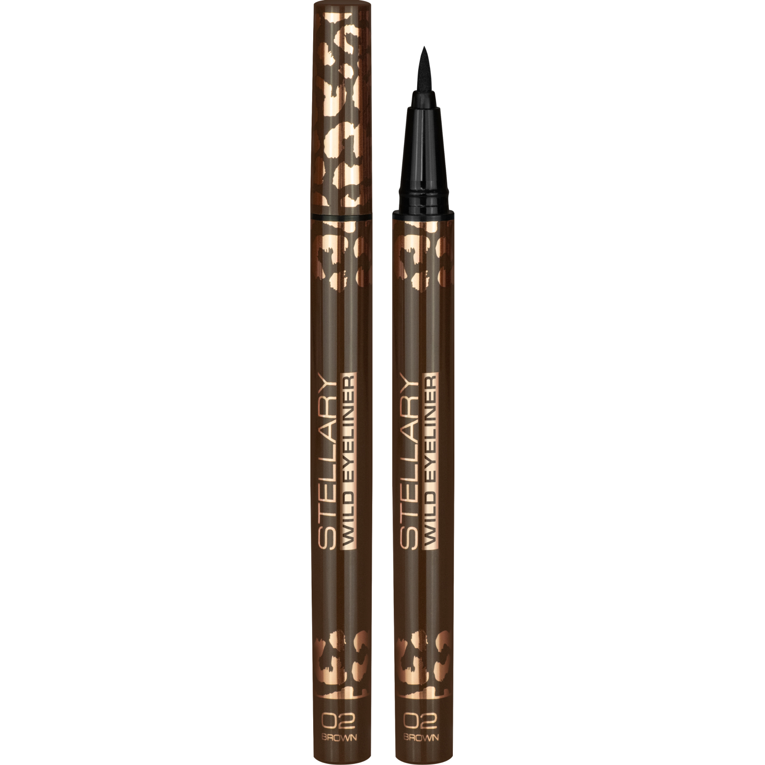 Подводка для глаз STELLARY Wild Eyeliner фетровая тон 02 0,8 мл