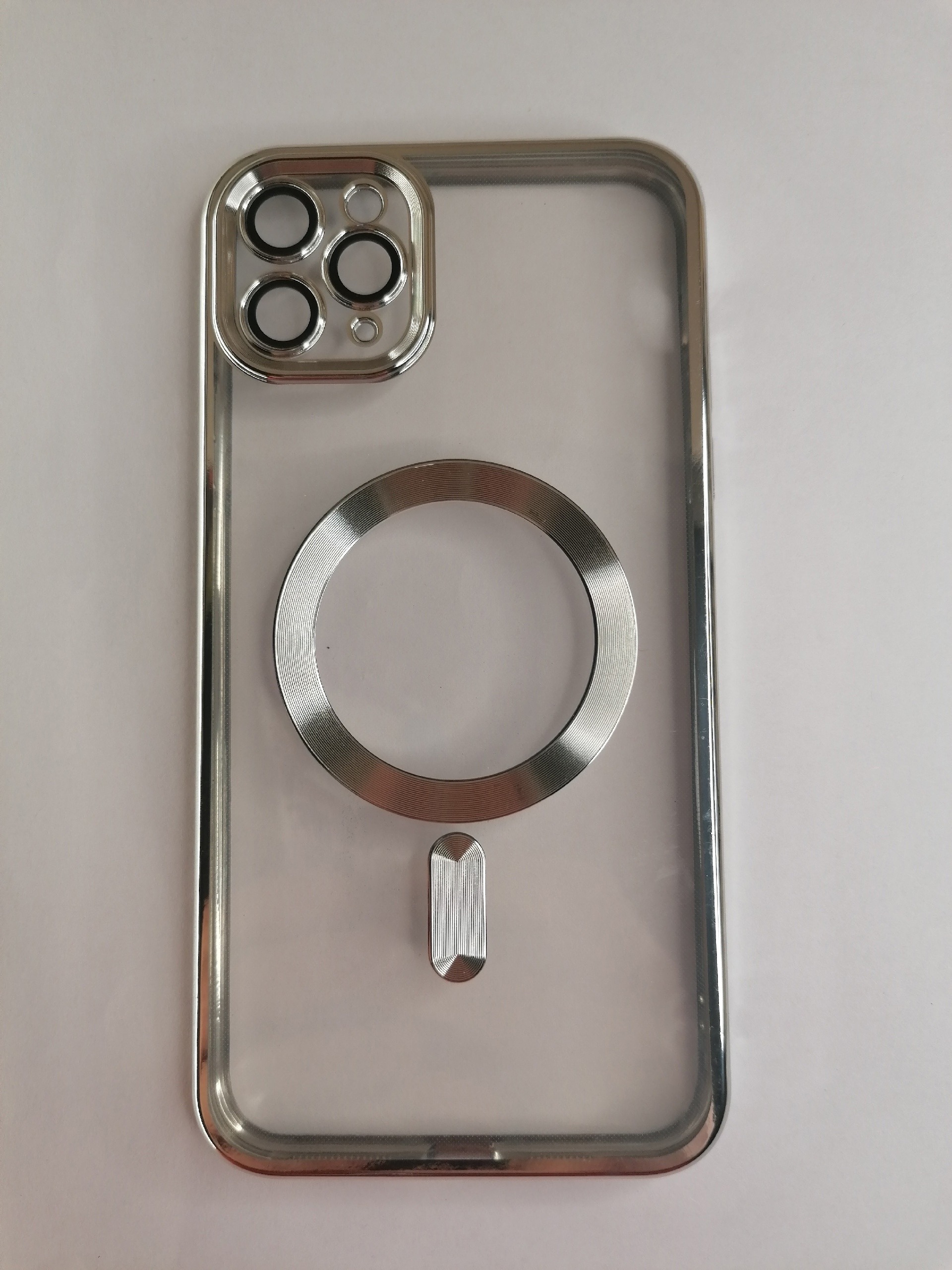 Чехол для iphone 11 Pro max серый magsafe