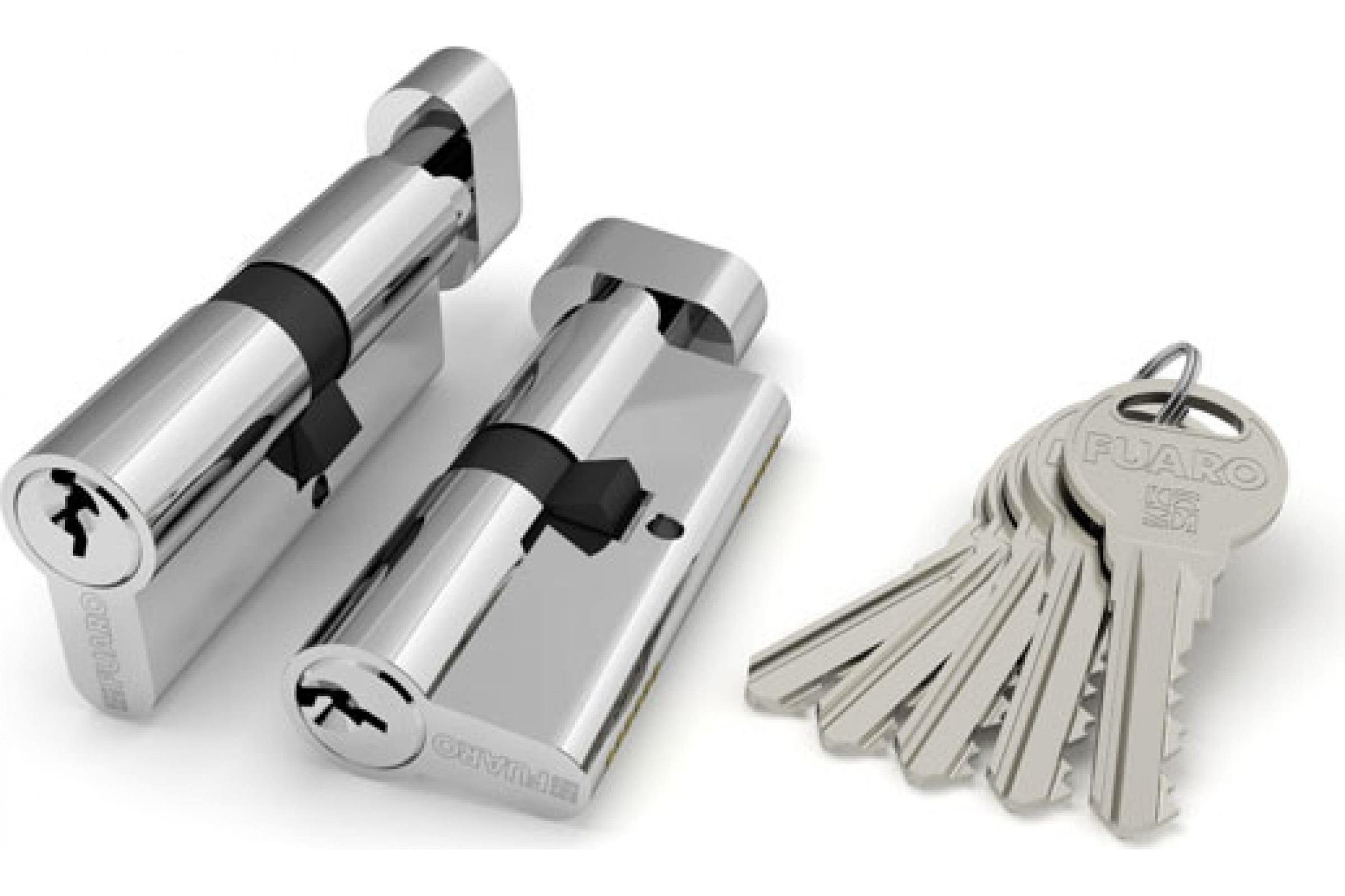 

Fuaro Цилиндровый механизм с вертушкой R302/70 mm /30+10+30/ CP хром 5 кл. 27785