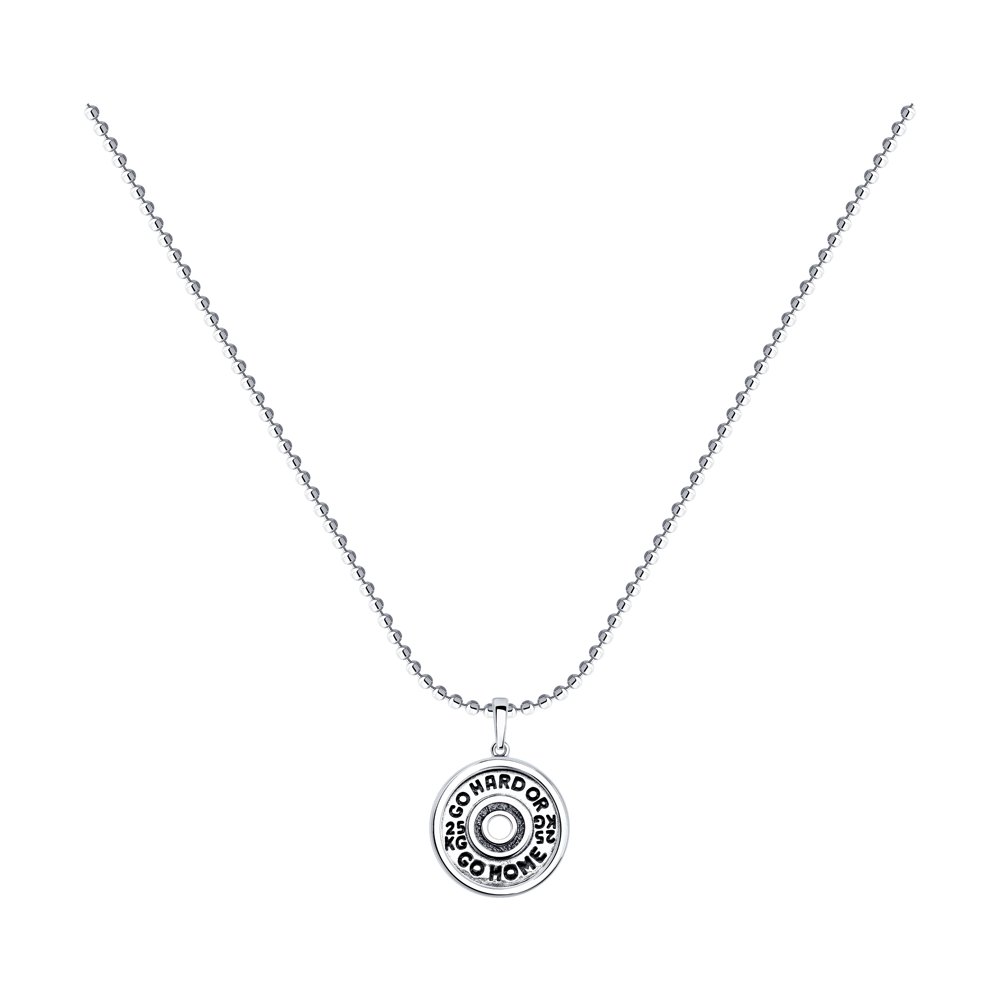 

Колье из серебра 55 см SKLV 95070009, 95070009