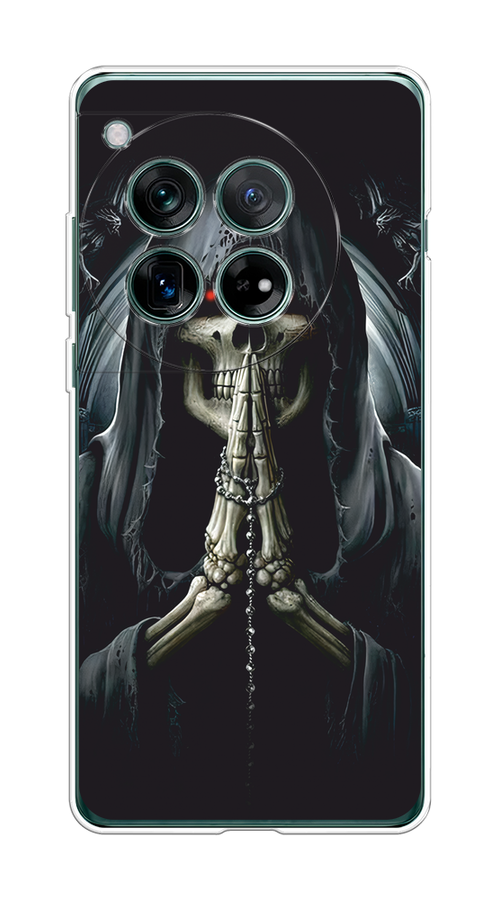 

Чехол на OnePlus 12 "Молитва", Серый, 154450-1