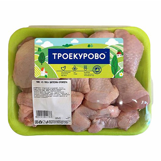 фото Микс из мяса цыпленка-бройлера троекурово охлажденный цб троекурово