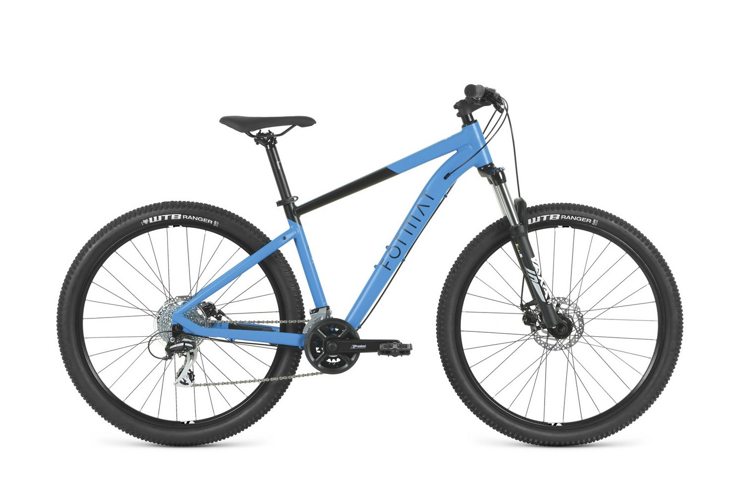 Велосипед Format 1414 27,5 2023, синий-мат/черный-мат, RBK23FM27381