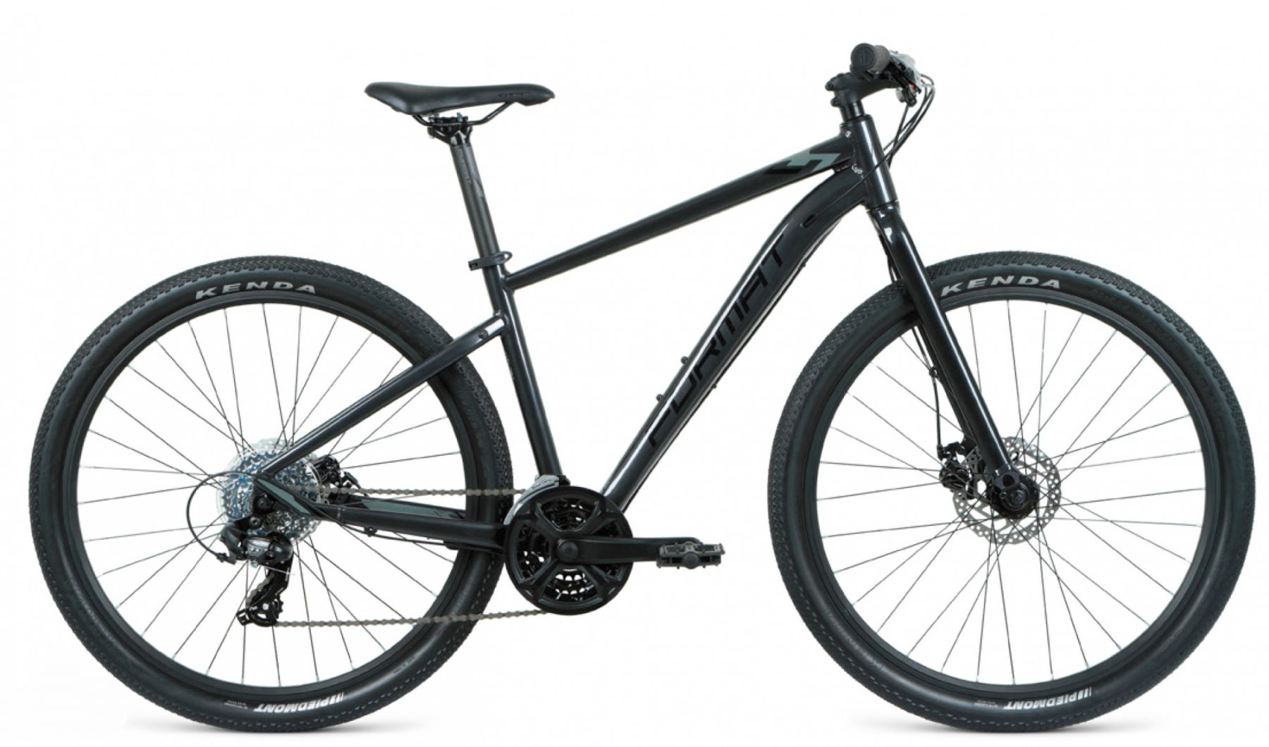 Велосипед Format 1432 27,5 2023, черный-мат/темно-серый-мат, RBK23FM27406
