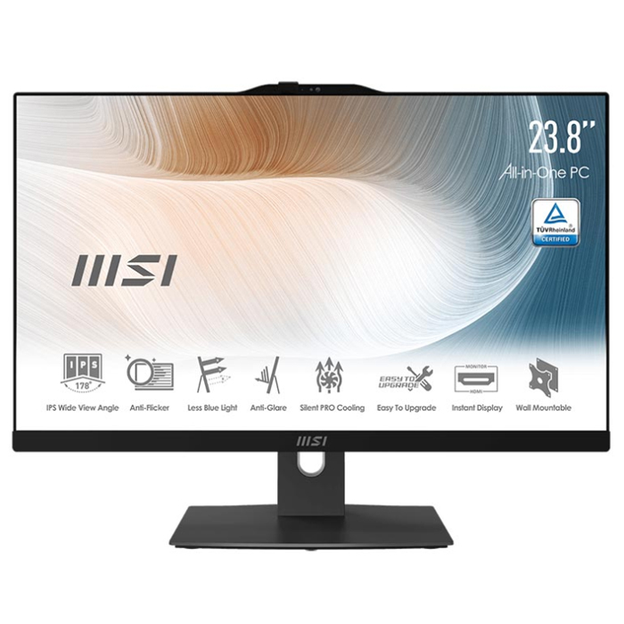 фото Моноблок msi modern am242p черный (9s6-ae0711-201)