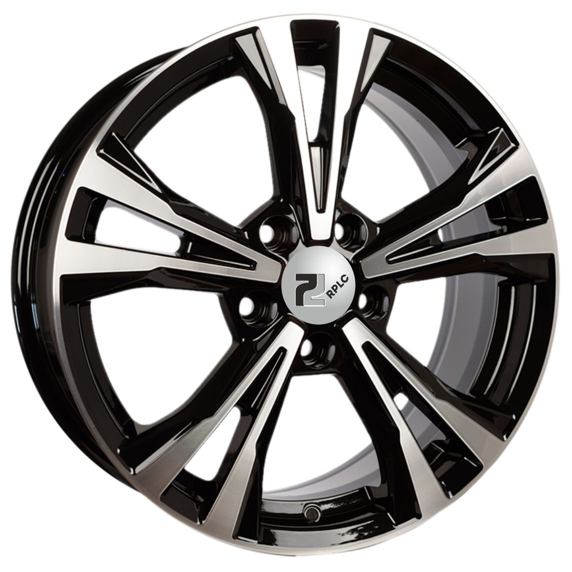 

Колесный диск RPLC KI204 7x17 5x114,3 ET48,5 DIA 67,1 BFP, Черный;серебристый