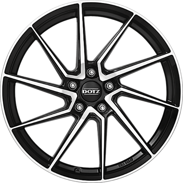 

Колесный диск DOTZ Spa dark 7.5xR17 ET35 5*112 D70.1, Черный, Spa dark
