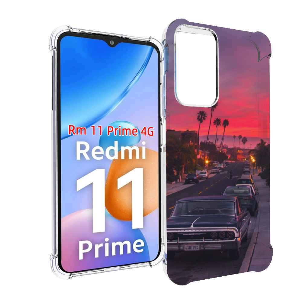 

Чехол MyPads красивая дорога америки для Xiaomi Redmi 11 Prime 4G, Прозрачный, Tocco
