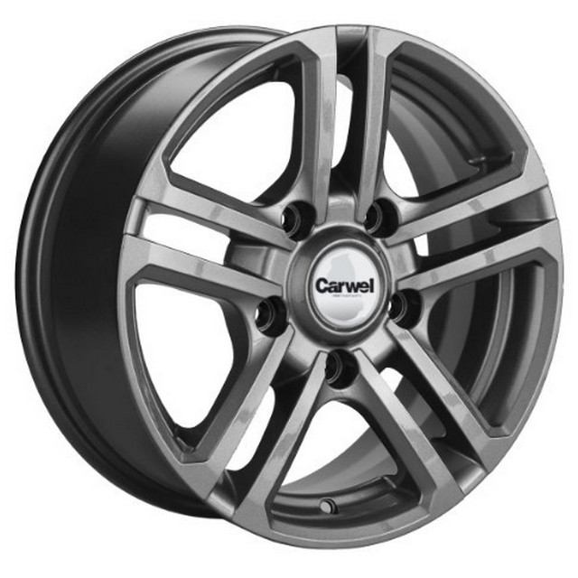 

Колесный диск Carwel Niva 1602 6.5x16/5x139.7 D98.5 ET40, Серый;серебристый