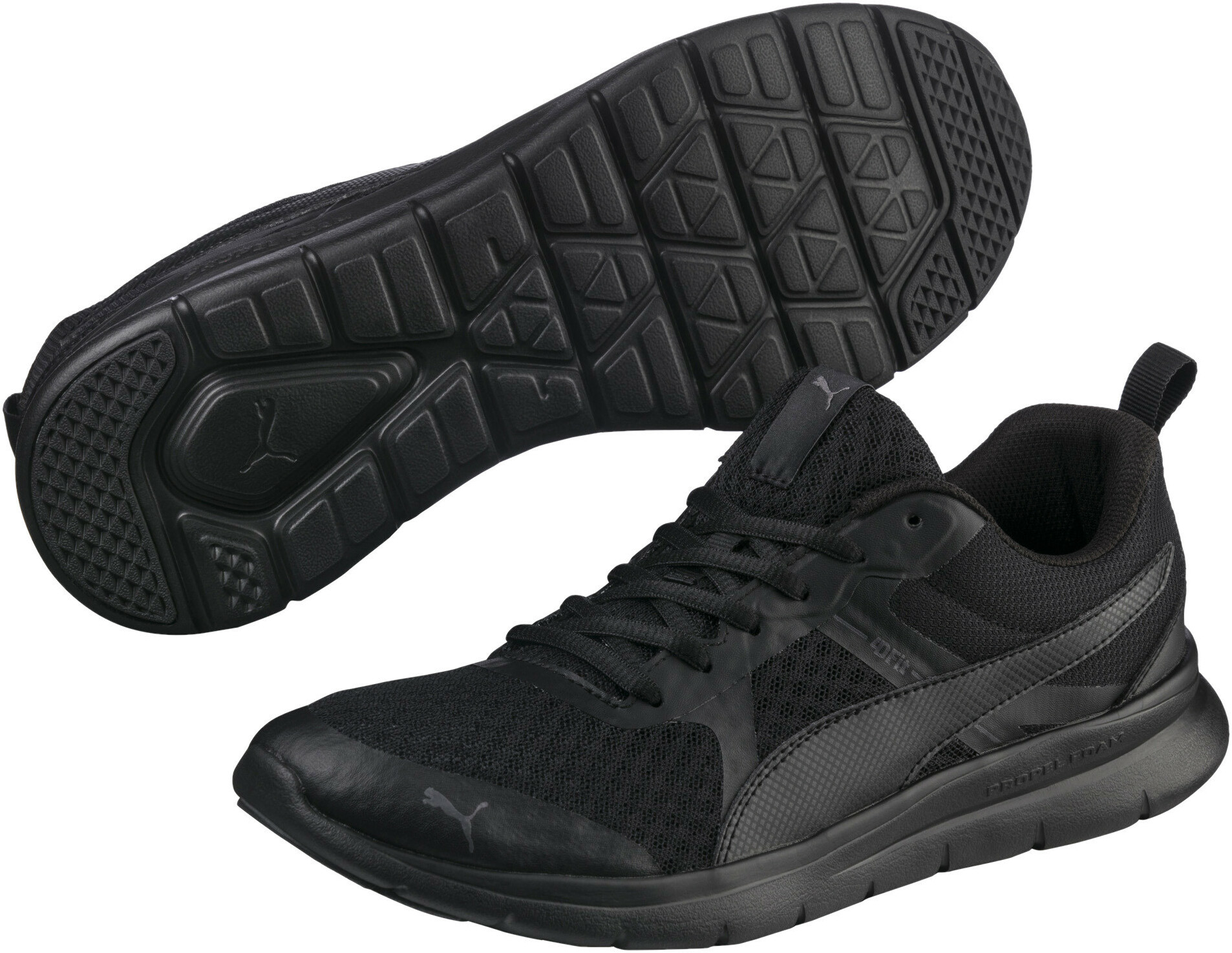 

Кроссовки мужские PUMA Flex Essential черные 10.5 UK, Flex Essential