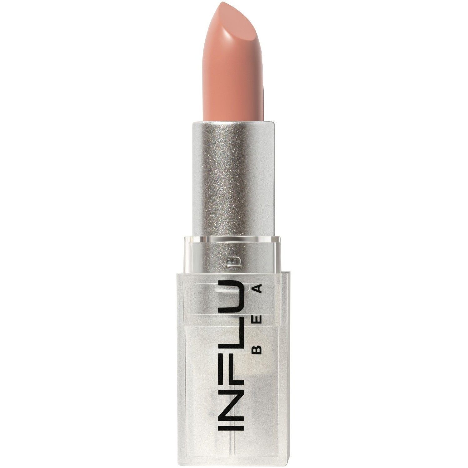 Помада для губ INFLUENCE BEAUTY Lipstick нюдовая, стик, тон 01, 4 г influence beauty помада бальзам для губ нюдовая с увеличивающим эффектом ximera