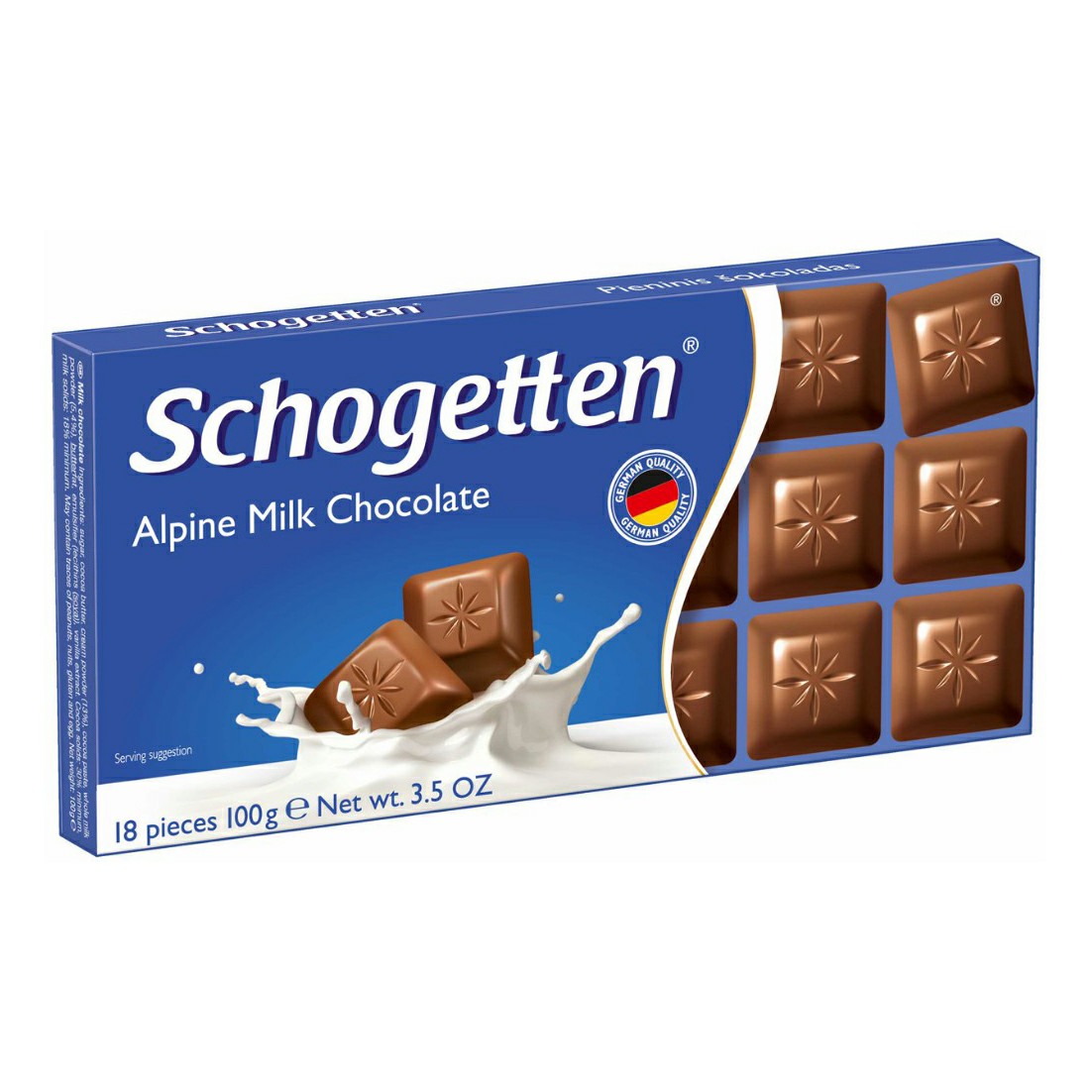 Шоколад Schogetten молочный 100 г