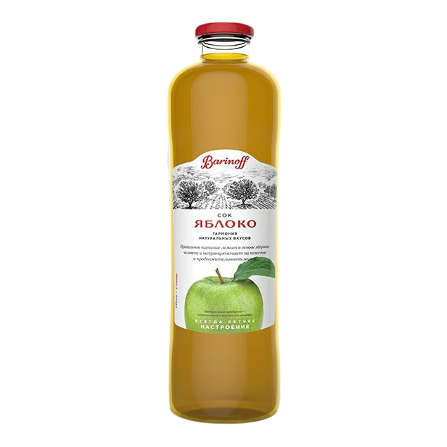 

Сок Barinoff яблочный 1 л