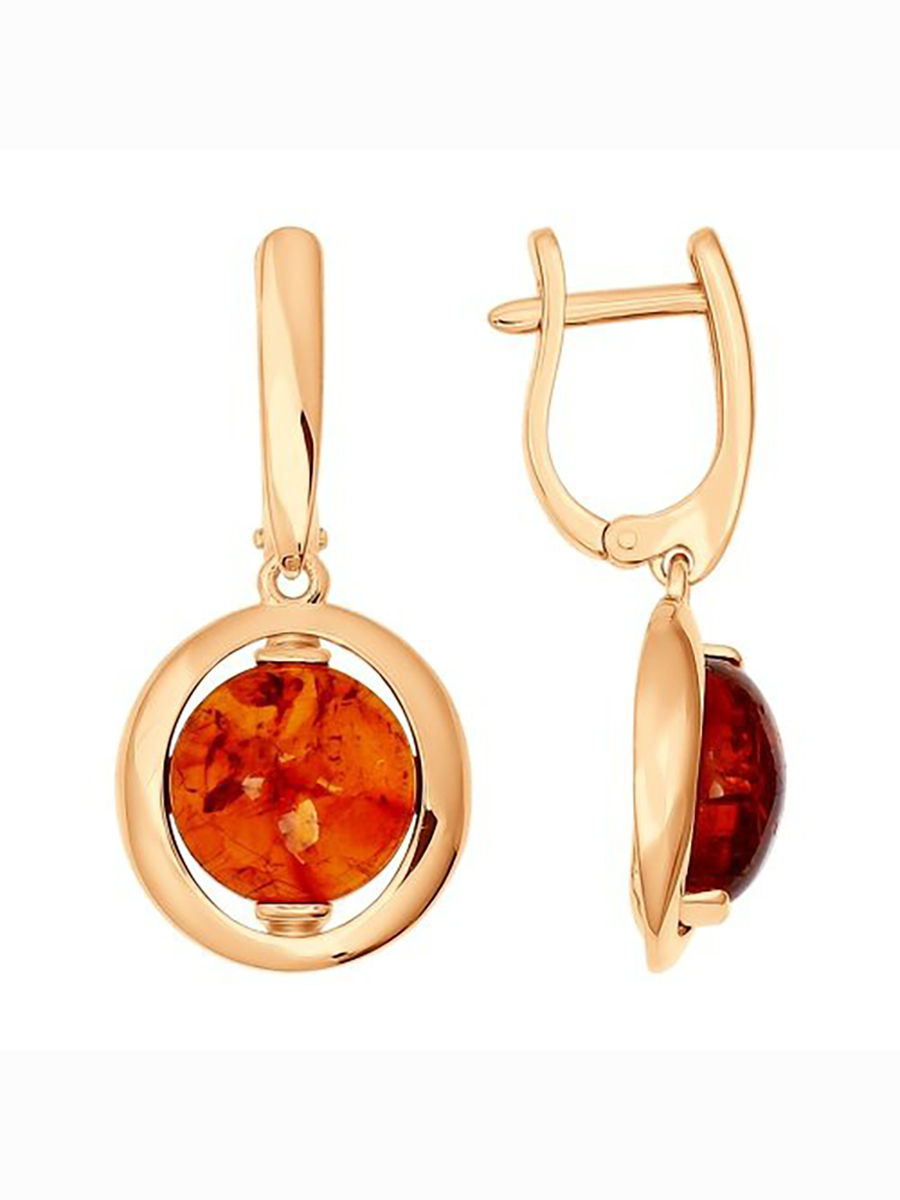 

Серьги из серебра с янтарем 585Gold 702009190, 702009190