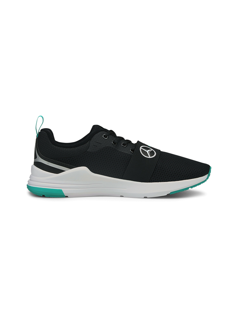 

Кроссовки унисекс PUMA Mapf1 Wired Run черные 10 UK, MAPF1 Wired Run