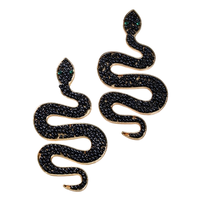 

Серьги из металла Queen Fair, бисер