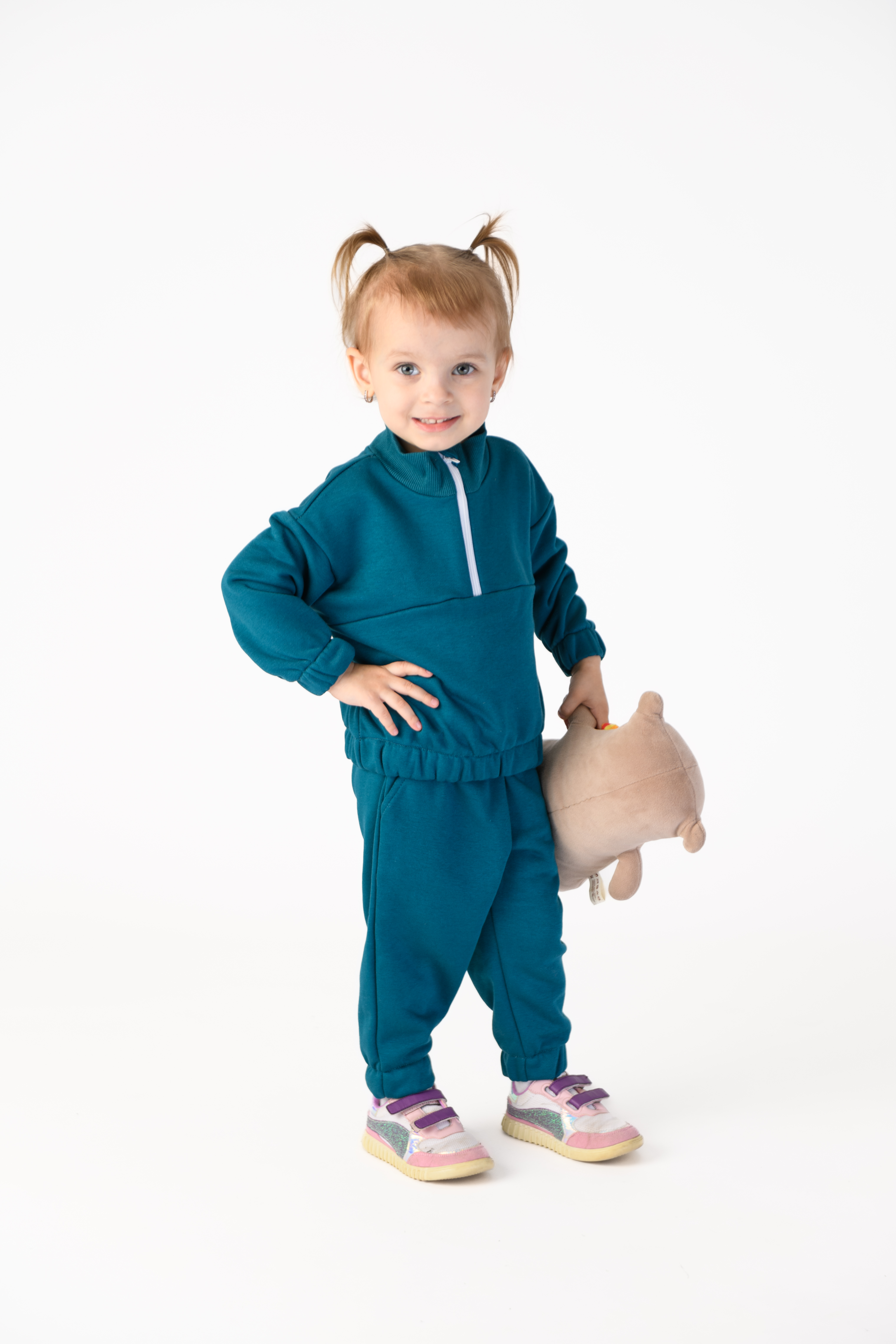 

Спортивный костюм детский KIDDY CHIС, kc02, морская волна, 98, Зеленый, kc02