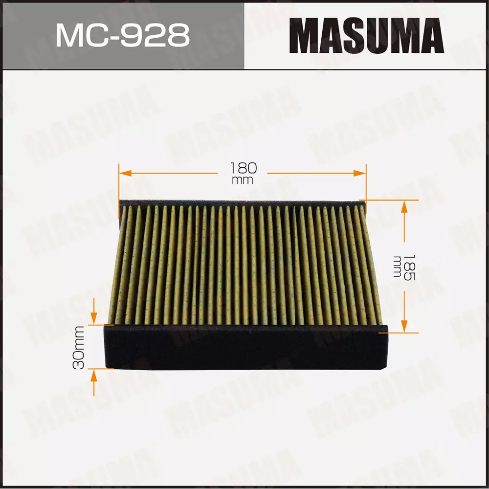 

Фильтр салона Masuma MC-928, Masuma