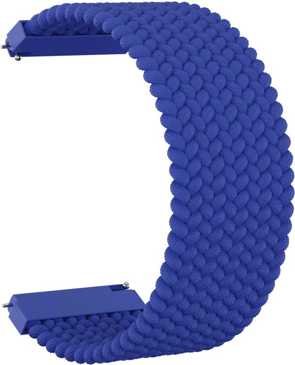 

Ремешок нейлоновый GSMIN Braid 22 для Amazfit GTR 3 Pro (125 мм) (Синий)