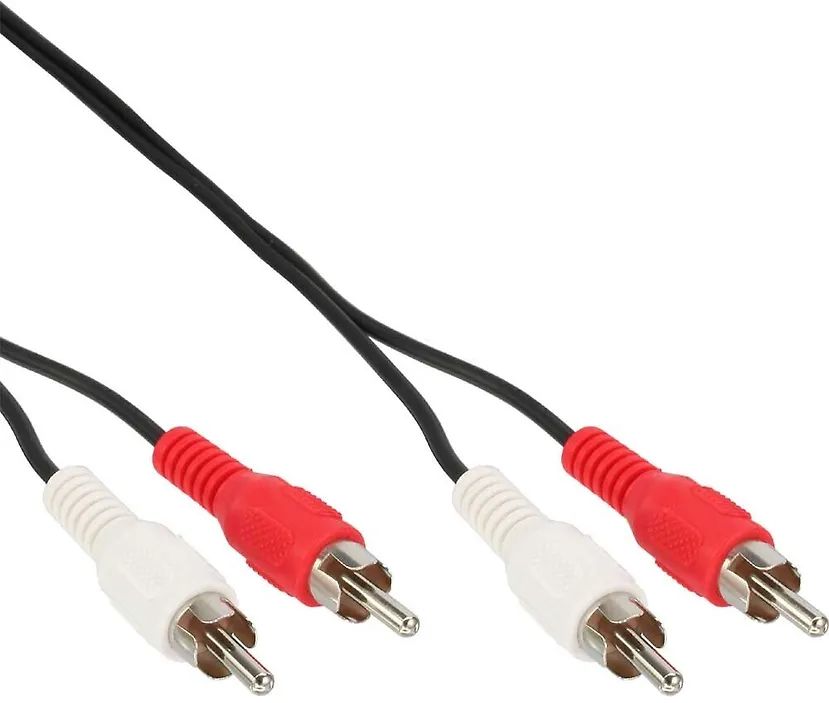 

Кабель InLine 2 x RCA (m) - 2 x RCA (m), 5 м, MM-112