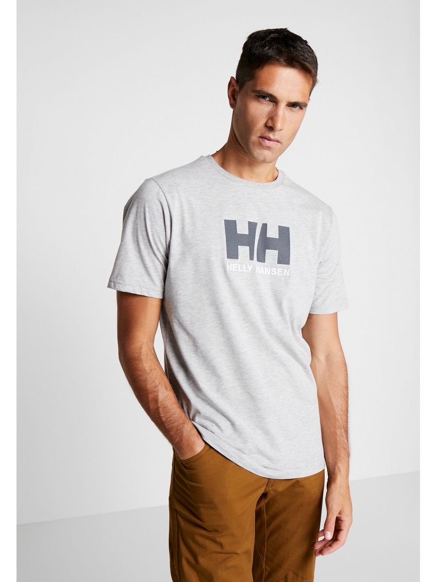 

Футболка мужская Helly Hansen HE642D00Q серая XL, Серый, HE642D00Q