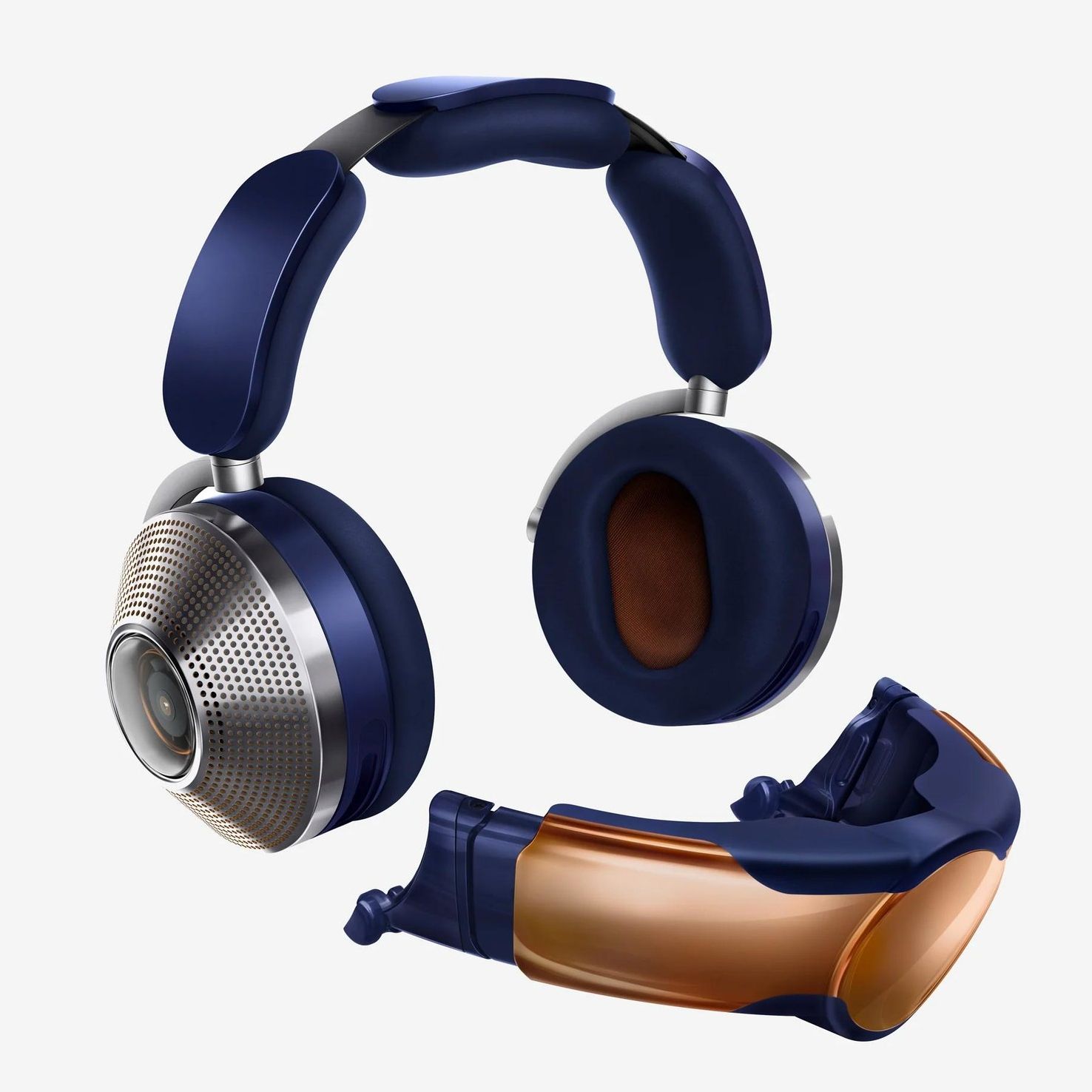 

Наушники Dyson Zone Absolute+ headphones with air purification Prussian Blue Copper, 02467