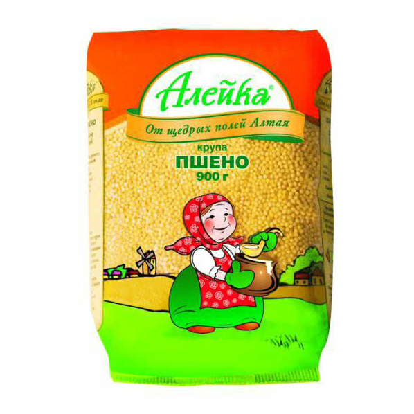 

Пшено Алейка шлифованное 900 г