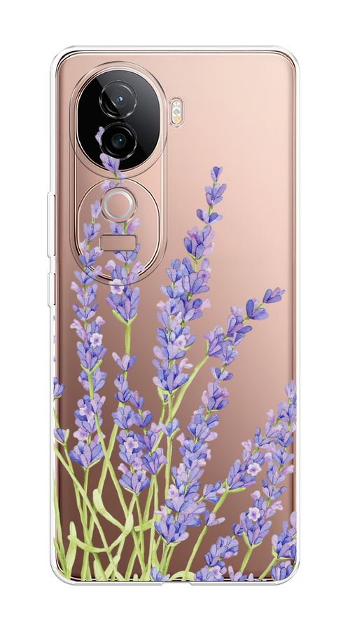 

Чехол на Vivo V40e "Лавандовые стебли", Фиолетовый;зеленый, 2611950-1