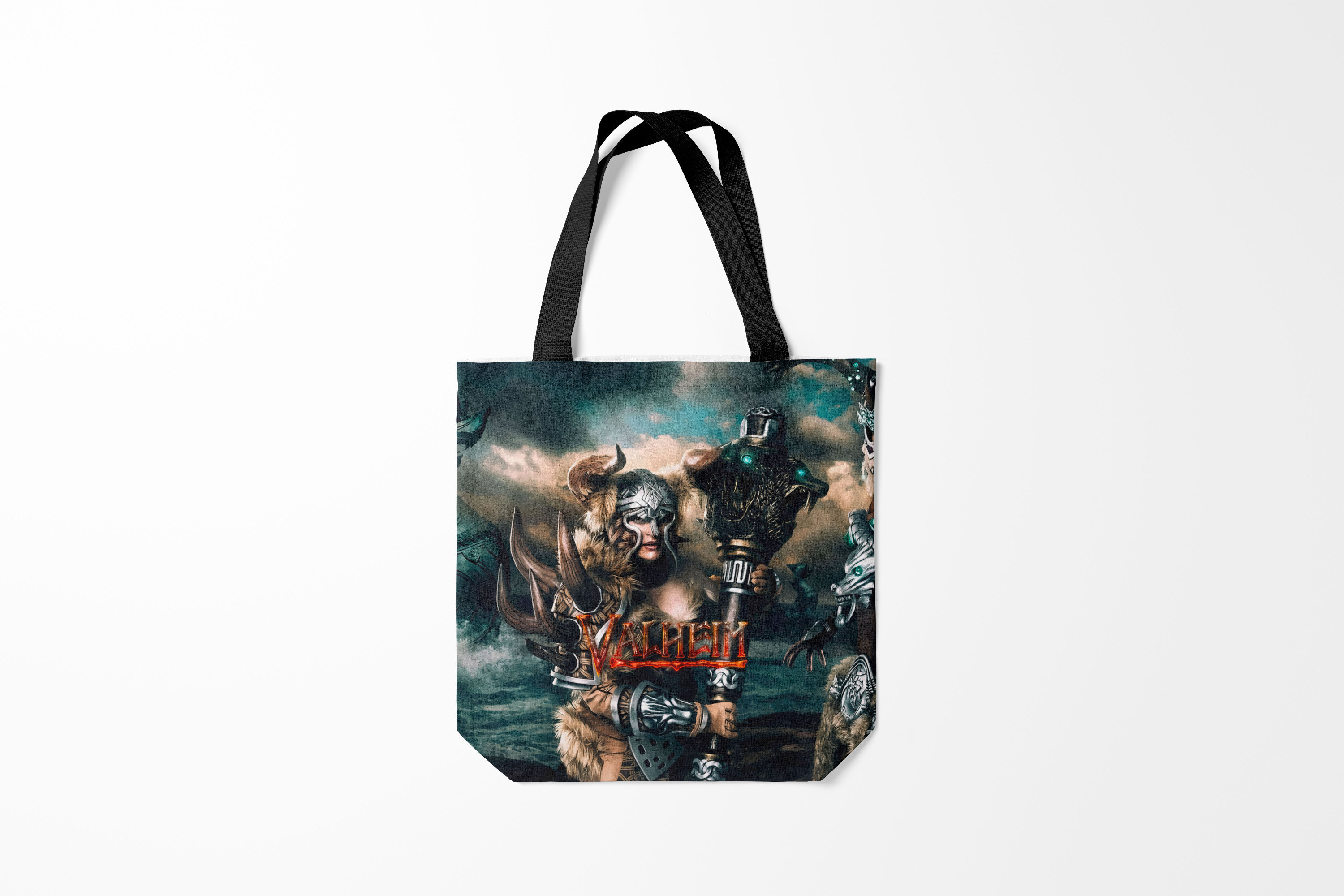 

Сумка шoппер унисекс Burnettie Valheim Girl, разноцветный, Valheim Girl